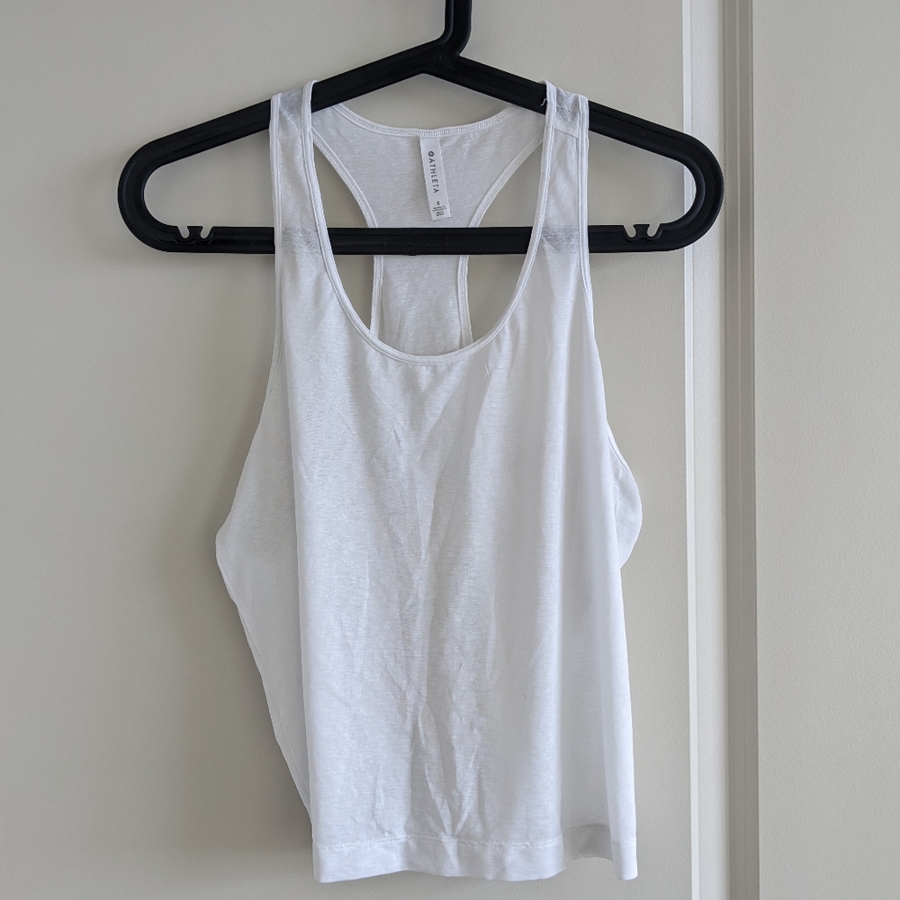 Athleta Cropped Racerback Tank